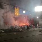 kebakaran Manggarai