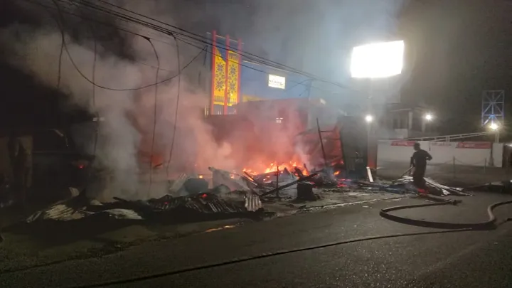 Kebakaran Ruteng kebakaran Manggarai